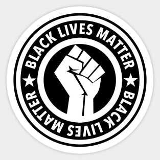 Black Lives Matter Fist Sticker